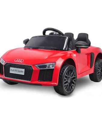 Audi Licensed R8 Spyder 12v Electric Ride On Kids Car with Remote - Red