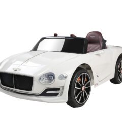 Bentley Style EXP12 Licensed 12v Electric Kids Ride On Car - White